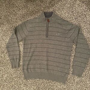 Vineyard Vines quarter zip sweater